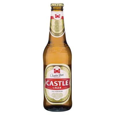 CASTLE LAGER 375MLS RB